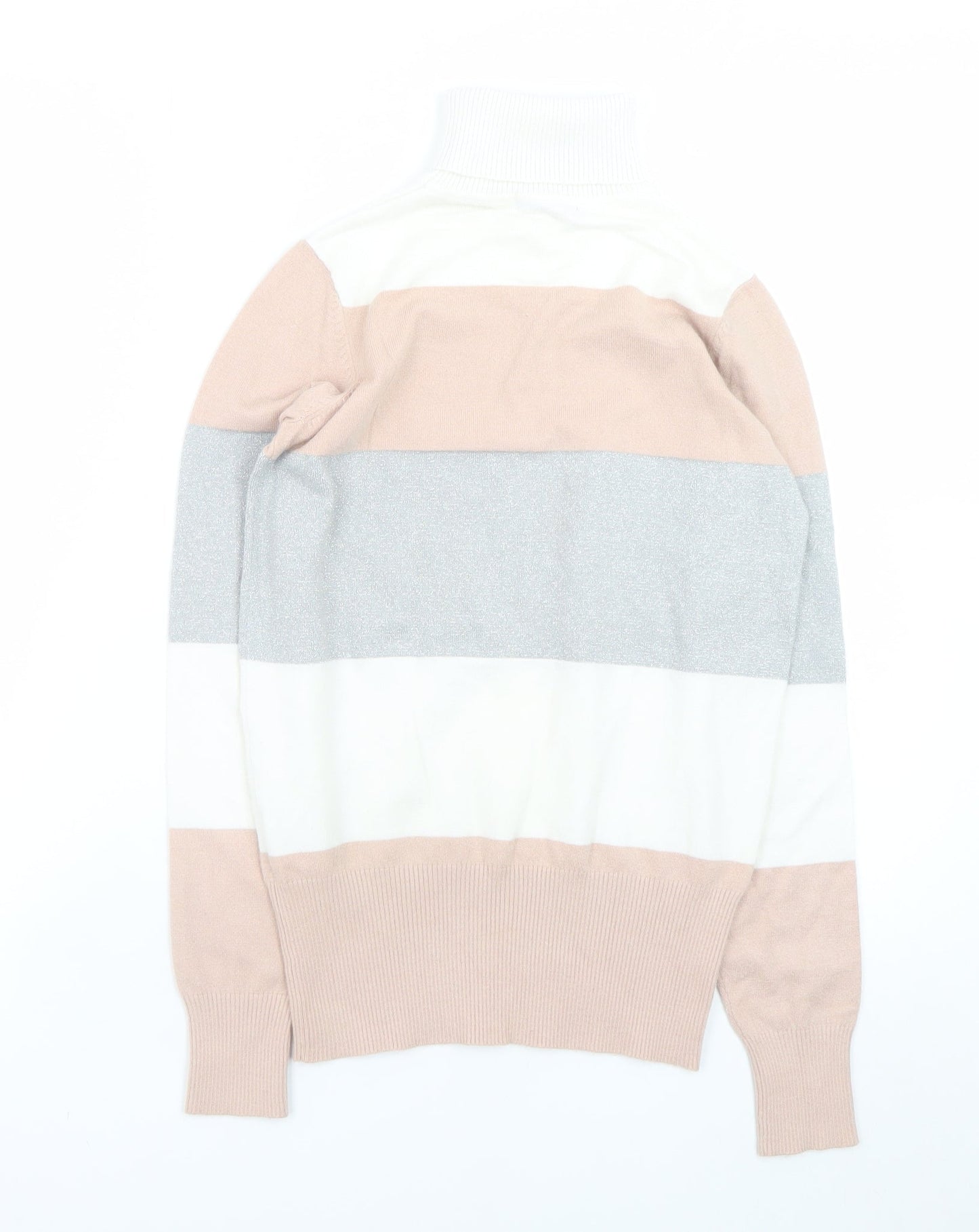 Womens UK Size S dbu Multicoloured Pullover Jumper