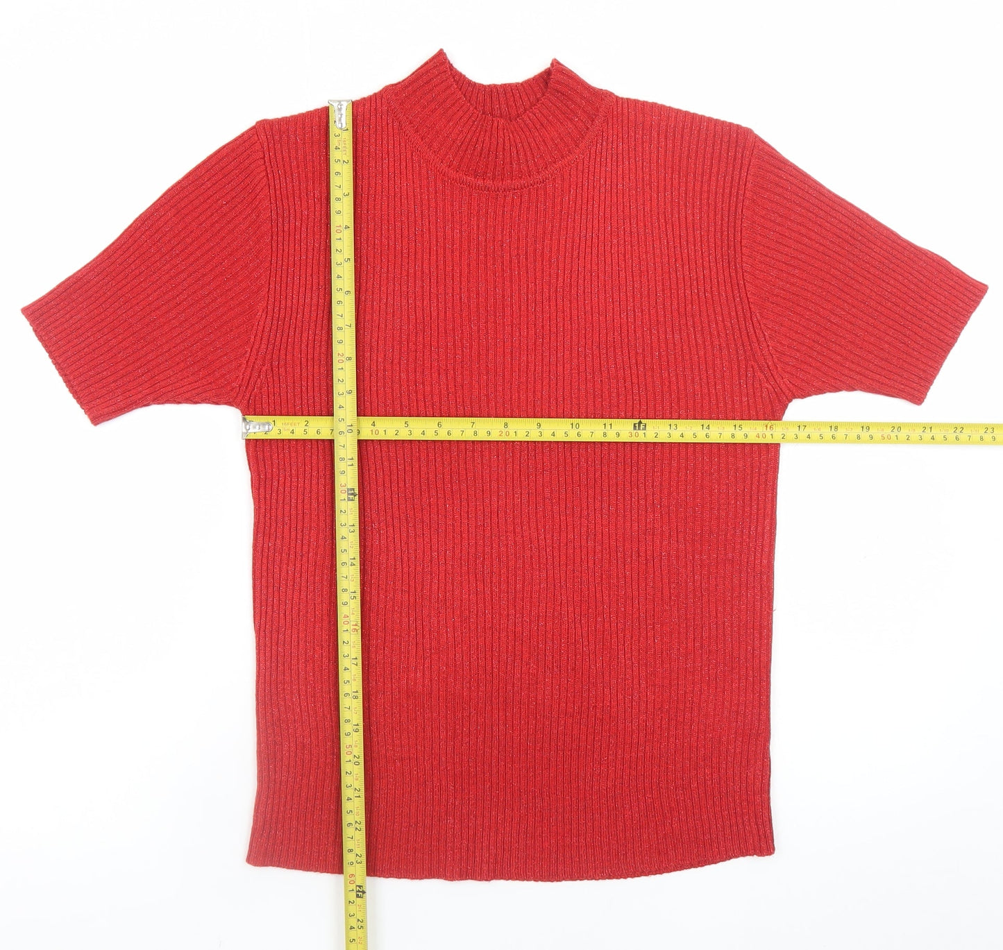 Womens UK Size XL Bonmarché Red Pullover Jumper