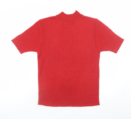Womens UK Size XL Bonmarché Red Pullover Jumper