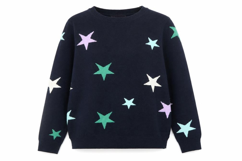 Womens UK Size 12 Marks and Spencer Blue Pullover Jumper