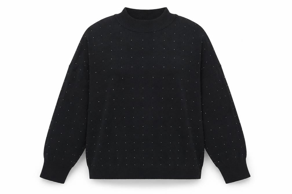 Womens UK Size 24 Peacocks Black Pullover Jumper