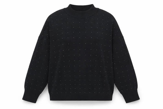Womens UK Size 24 Peacocks Black Pullover Jumper