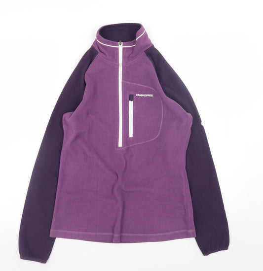 Womens UK Size 8 Craghoppers Purple Pullover Sweatshirt