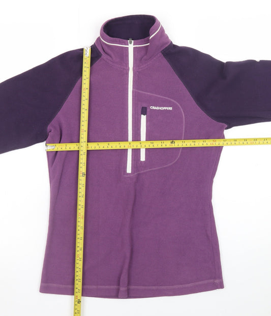 Womens UK Size 8 Craghoppers Purple Pullover Sweatshirt