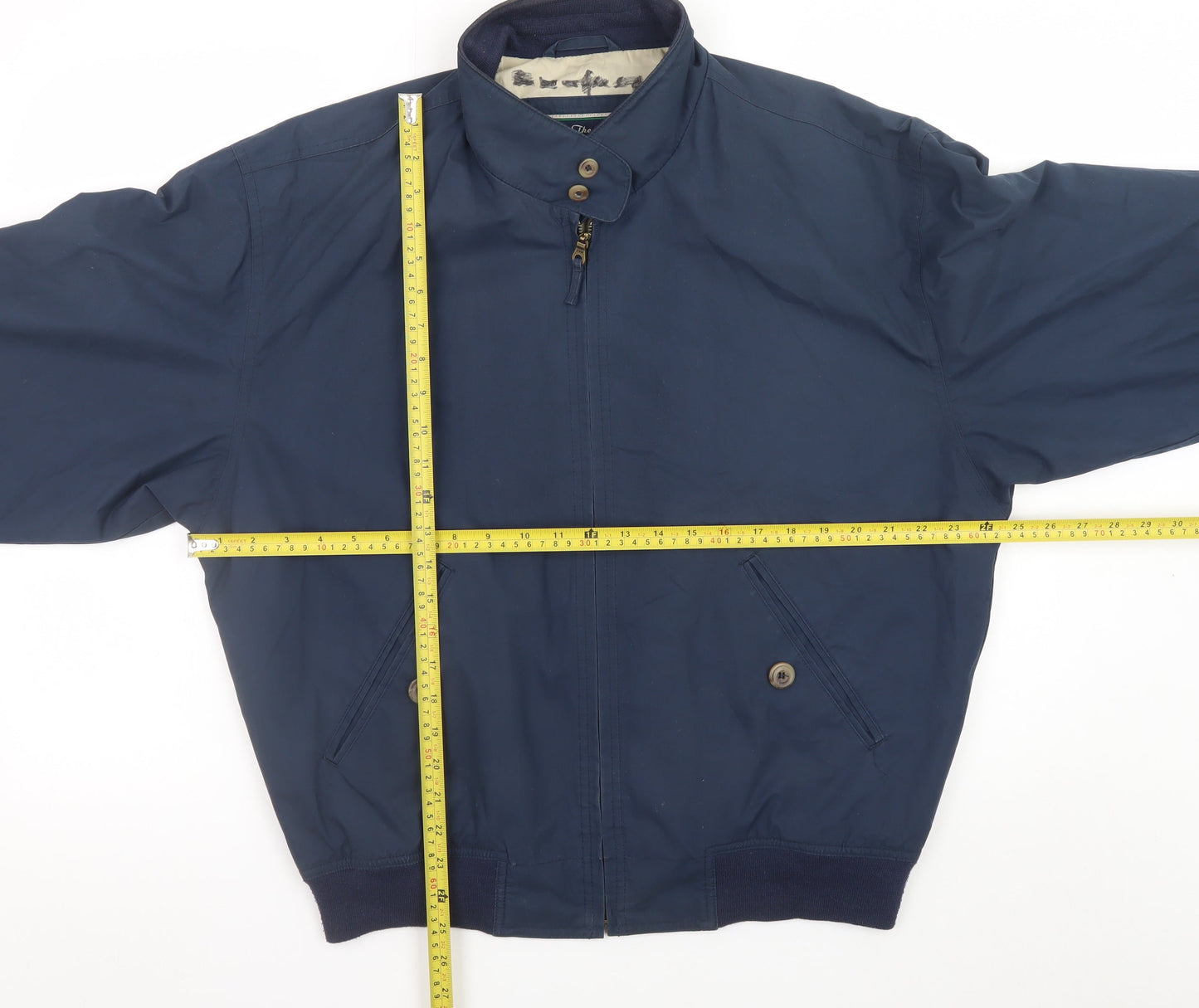 Marks and Spencer Men’s Blue Bomber Jacket M Regular Fit