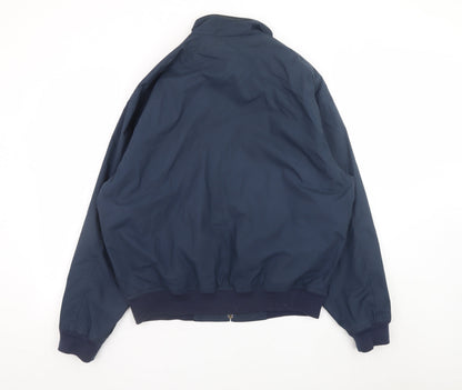 Marks and Spencer Men’s Blue Bomber Jacket M Regular Fit