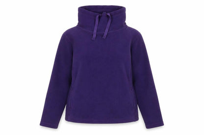 Womens UK Size L Cotton Traders Purple Pullover Sweatshirt