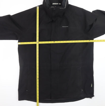 Mens UK Size 2XL Craghoppers Black Rain Coat