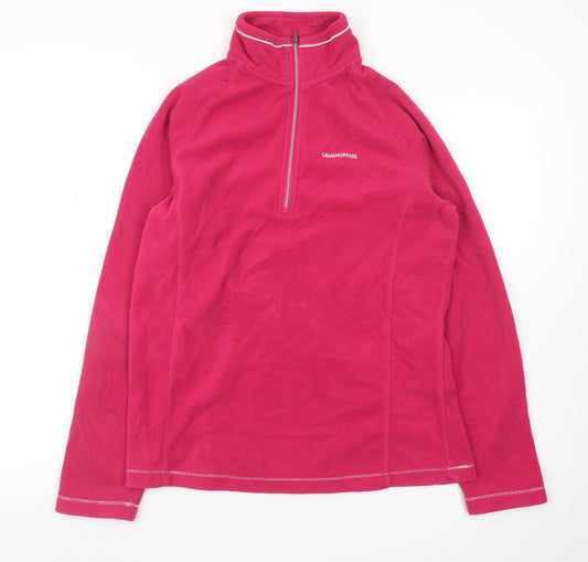 Womens UK Size 12 Craghoppers Pink Pullover Sweatshirt