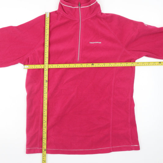 Womens UK Size 12 Craghoppers Pink Pullover Sweatshirt