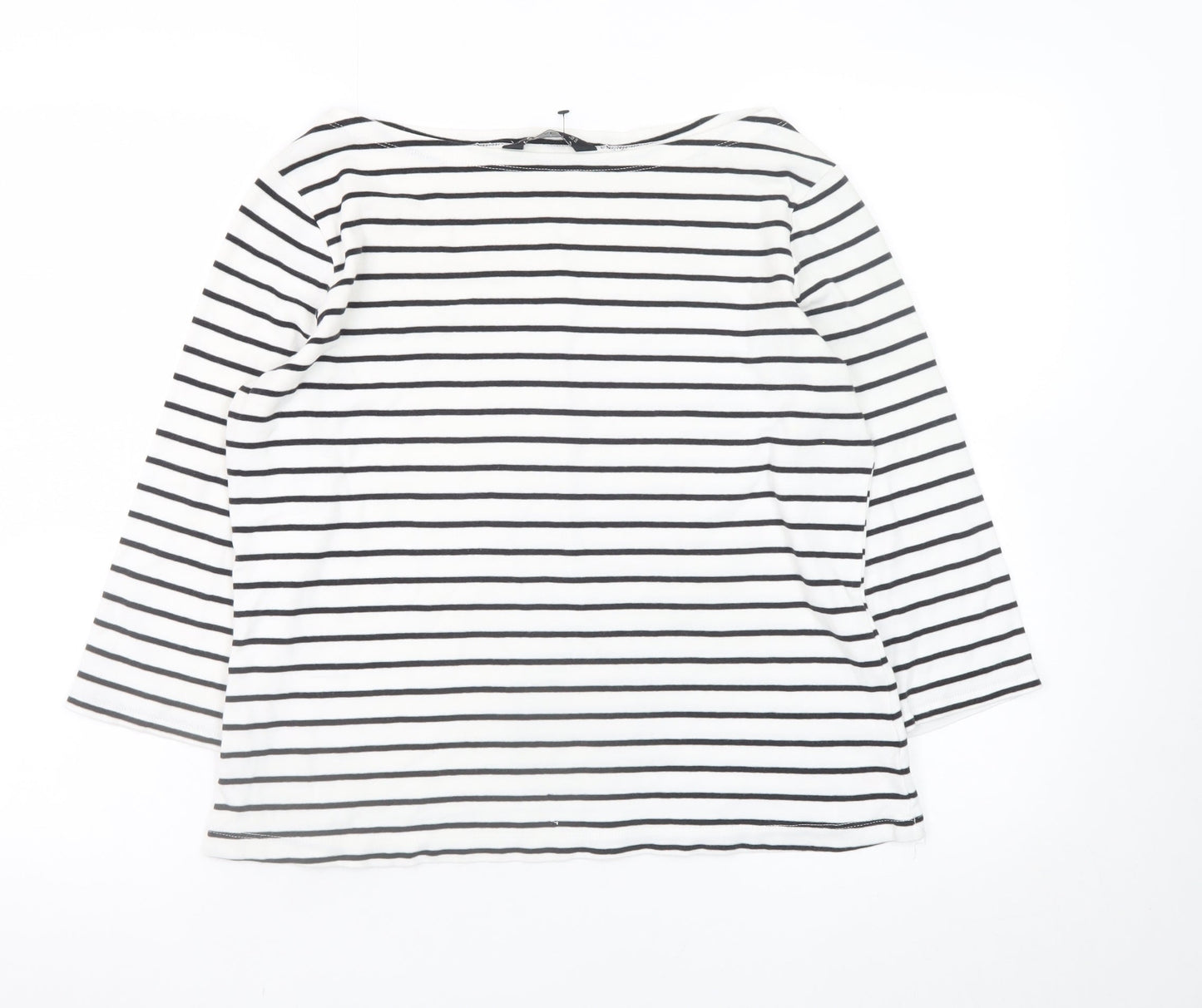 Womens UK Size 14 F&F White Basic T-Shirt