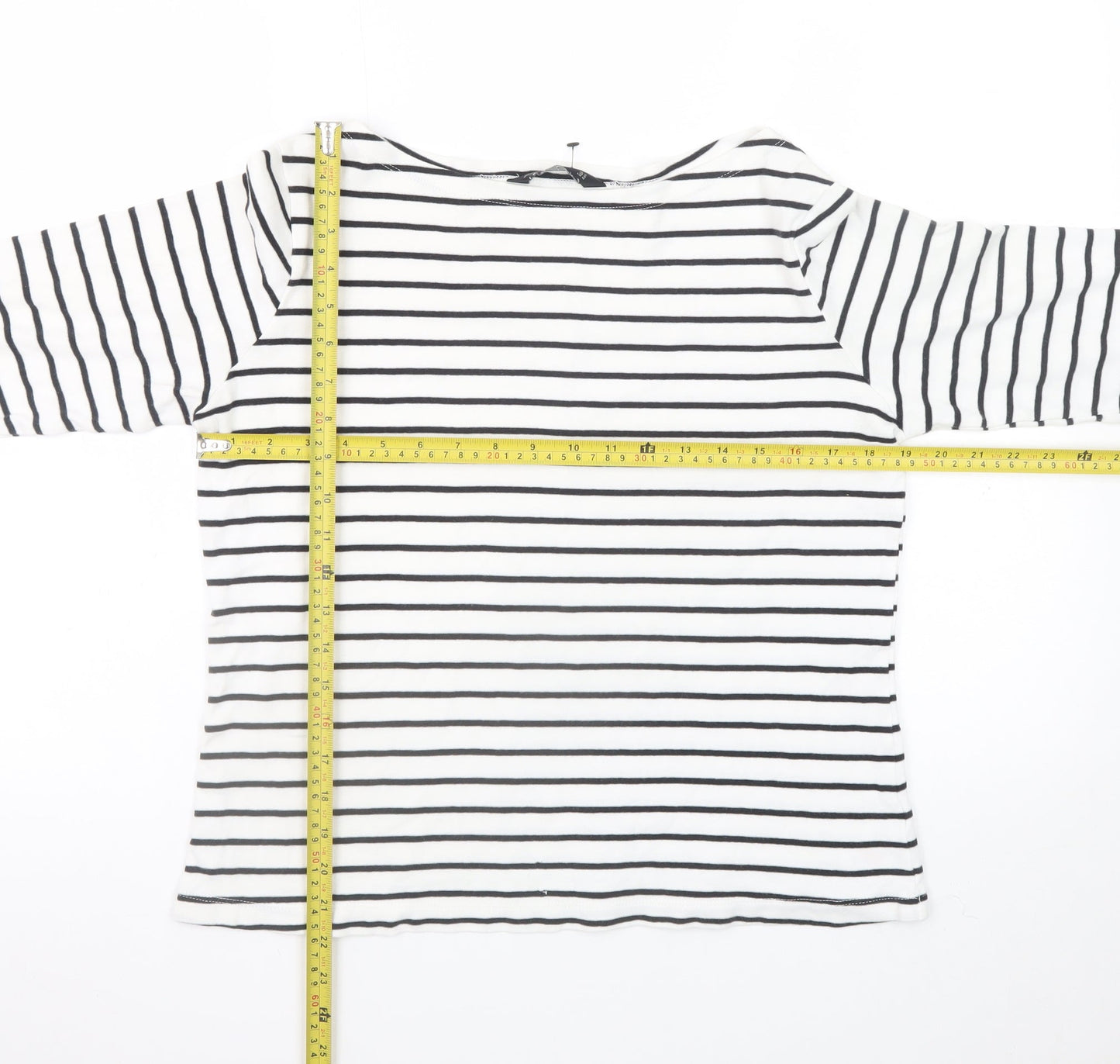Womens UK Size 14 F&F White Basic T-Shirt