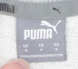 Mens UK Size S PUMA Grey Pullover Sweatshirt