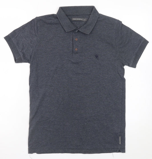 Mens UK Size S French Connection Cotton Blend Polo Shirt
