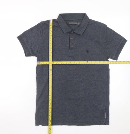 Mens UK Size S French Connection Cotton Blend Polo Shirt