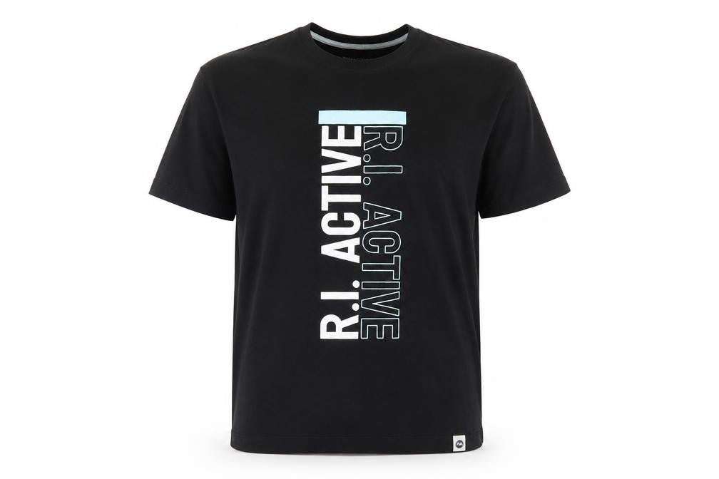 Mens UK Size L River Island Black  T-Shirt