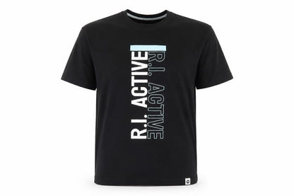 Mens UK Size L River Island Black  T-Shirt