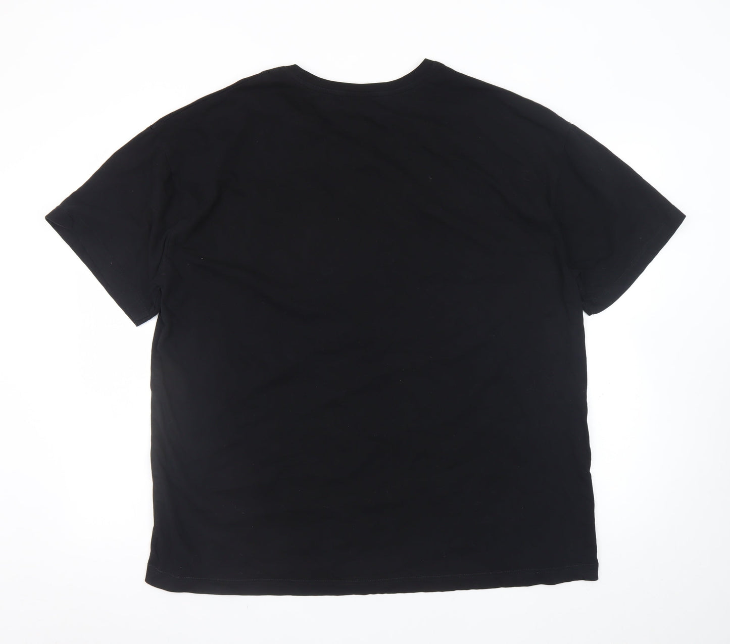 Mens UK Size L River Island Black  T-Shirt