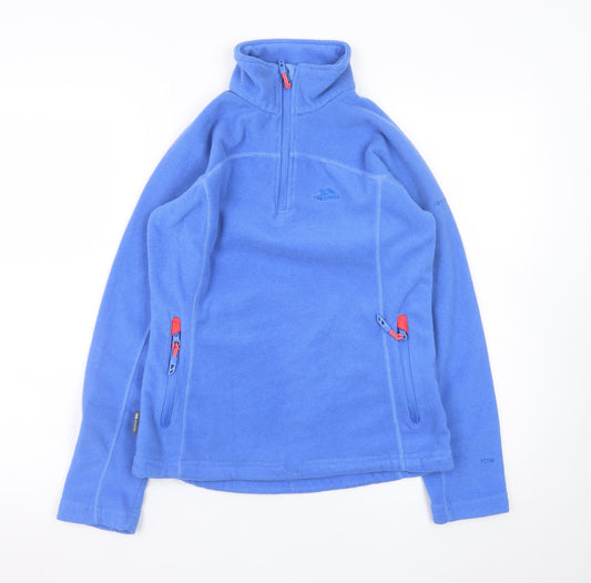 Womens UK Size XS Trespass Blue Pullover Sweatshirt
