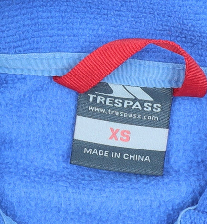 Womens UK Size XS Trespass Blue Pullover Sweatshirt