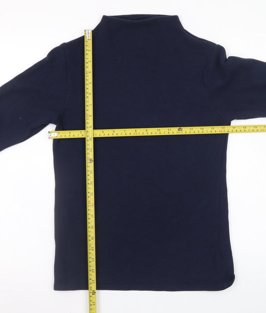 Womens UK Size M Marks and Spencer Blue Pullover Sweatshirt