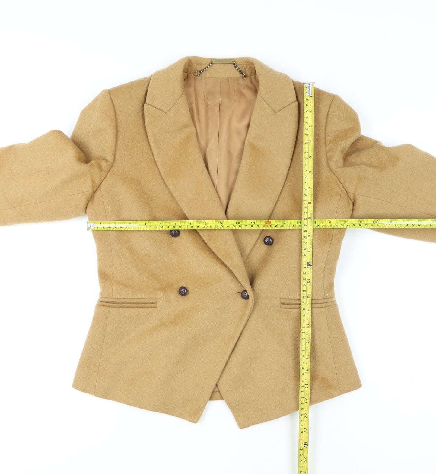Womens UK Size 10 Hobbs Regular Beige Blazer