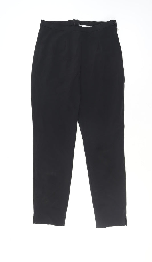 Womens UK Size 16 Susan Graf Regular Fit Business Workwear Formal Black Trousers
