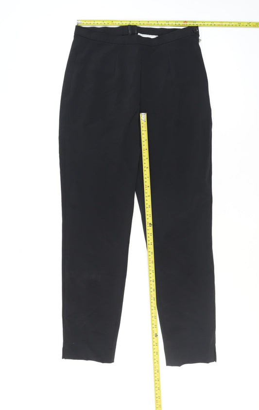 Womens UK Size 16 Susan Graf Regular Fit Business Workwear Formal Black Trousers
