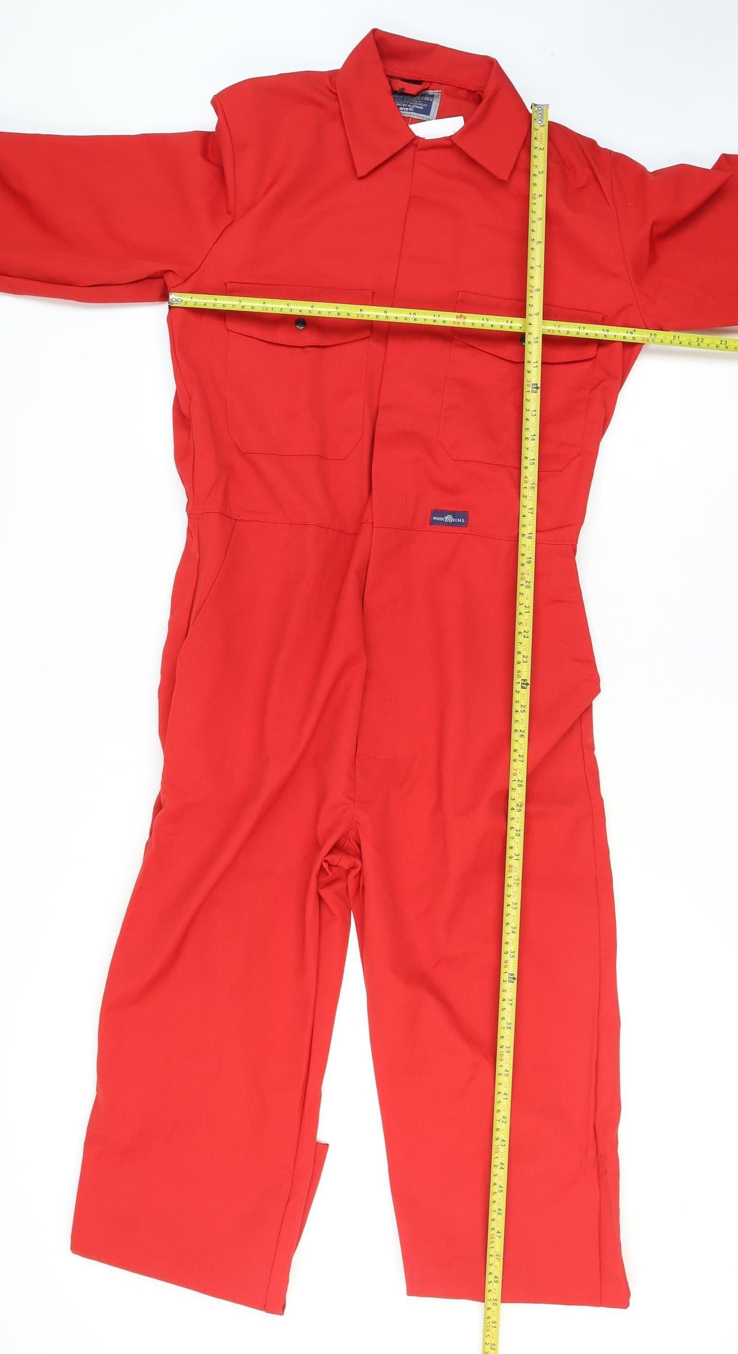 Mens UK Size S Work King Regular Fit Cargo Red Trousers