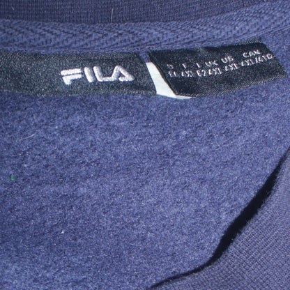 Mens UK Size L FILA Blue Pullover Sweatshirt