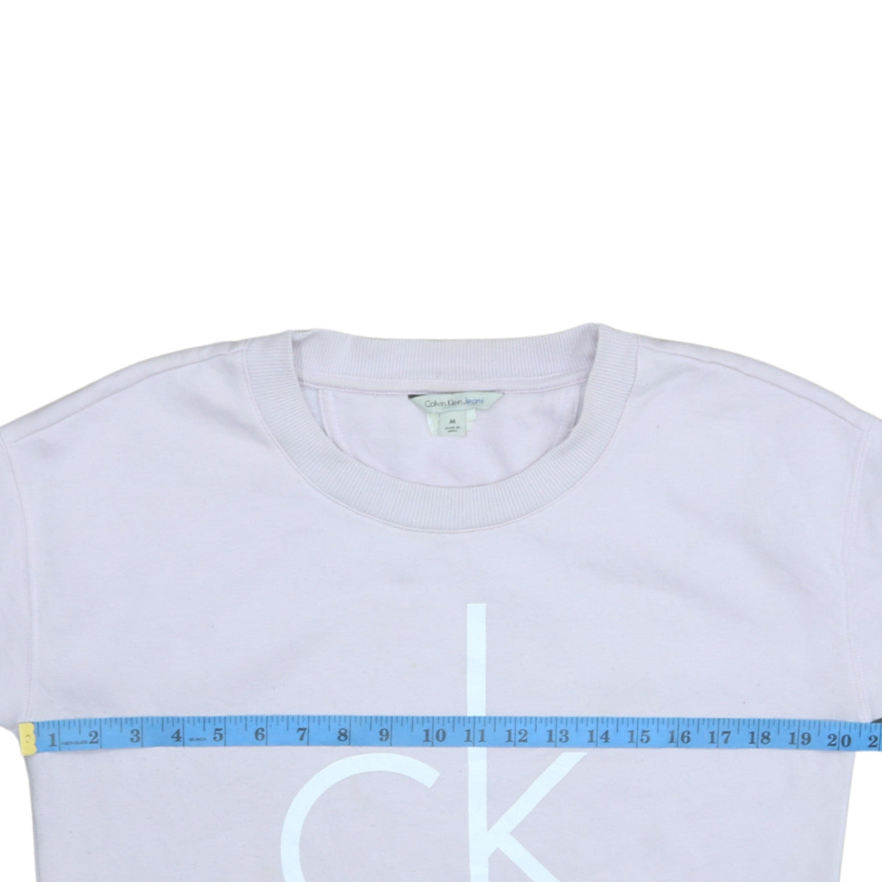 Womens UK Size M Calvin Klein Pink Pullover Sweatshirt