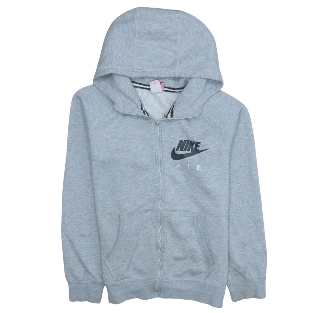 Mens UK Size XL Nike Grey Full Zip Hoodie