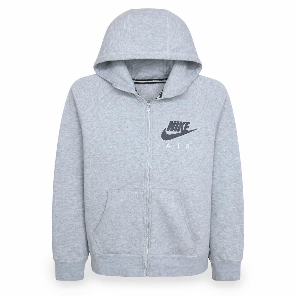 Mens UK Size XL Nike Grey Full Zip Hoodie