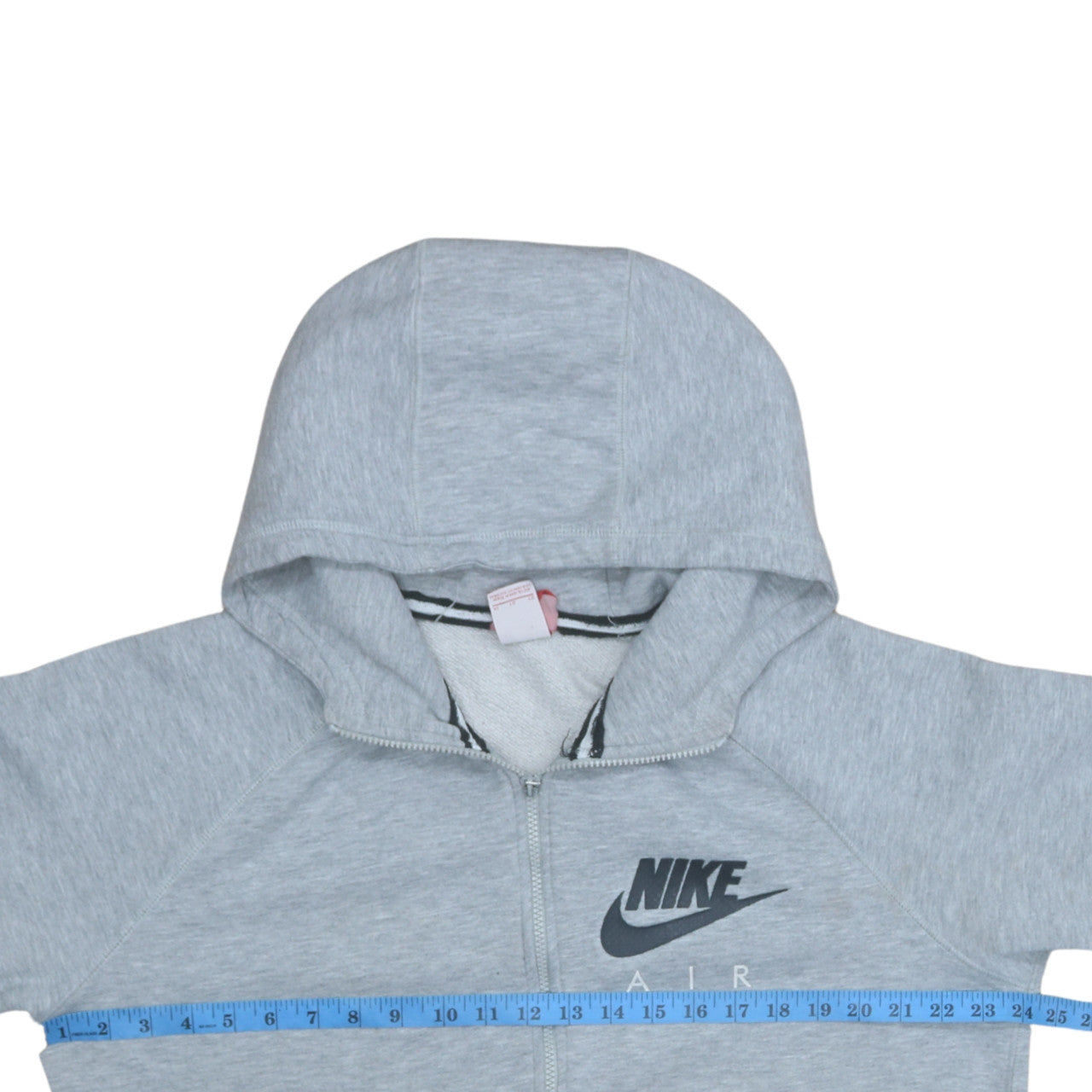 Mens UK Size XL Nike Grey Full Zip Hoodie