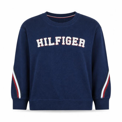 Womens UK Size 16 Tommy Hilfiger Blue Pullover Sweatshirt