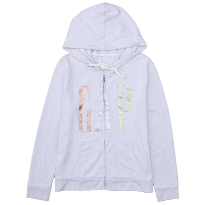 Womens UK Size M Gap Pink Full Zip Hoodie