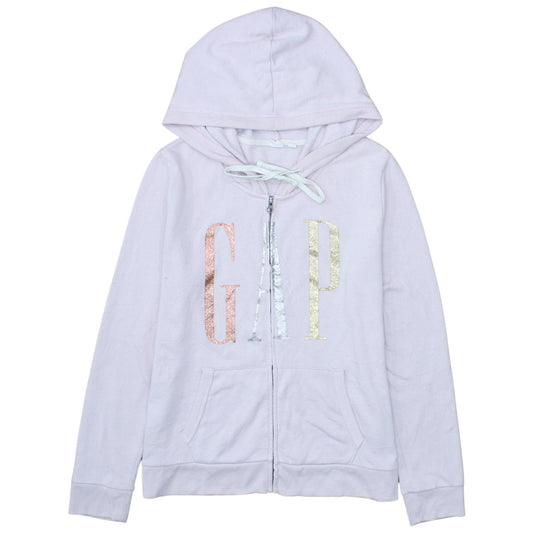 Womens UK Size M Gap Pink Full Zip Hoodie