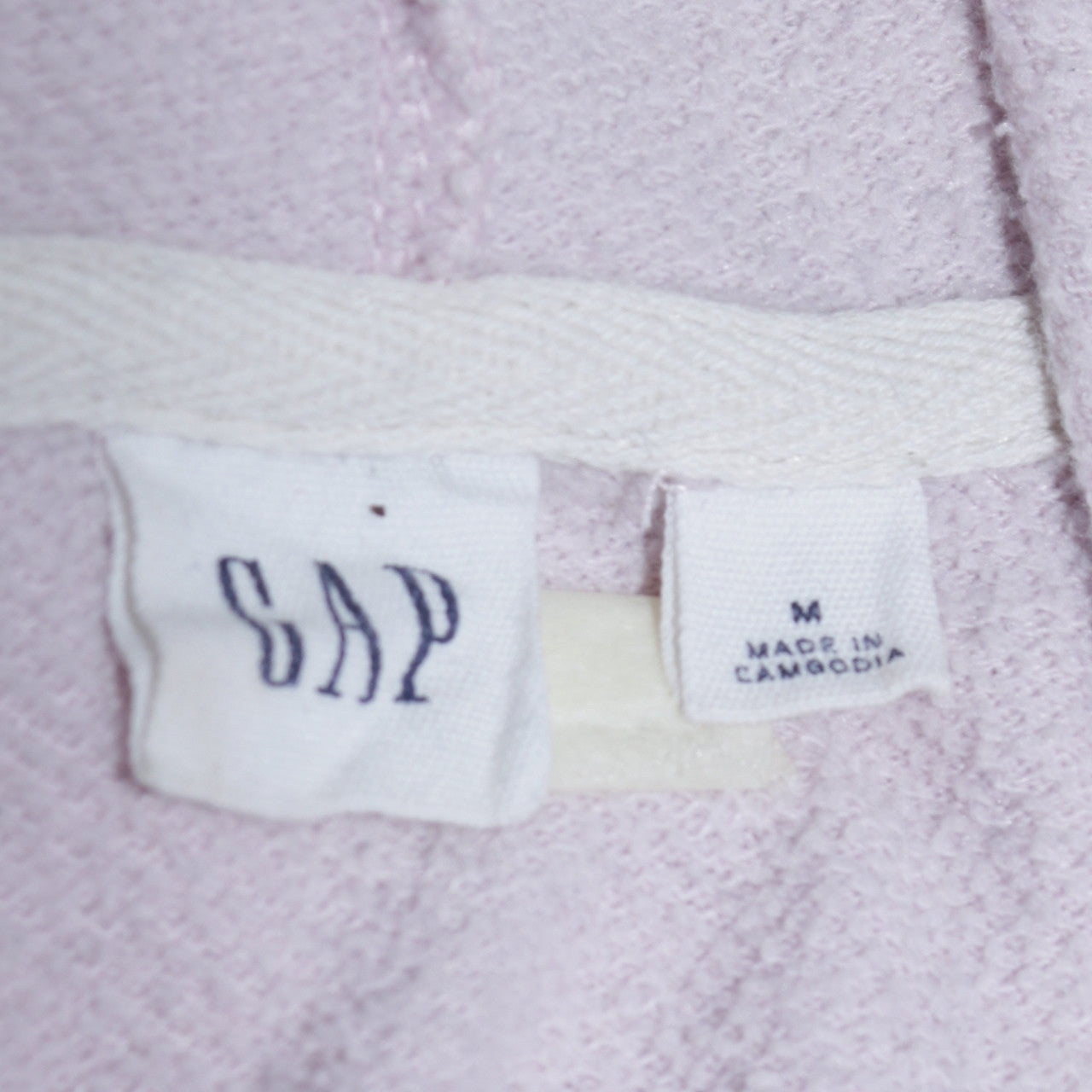 Womens UK Size M Gap Pink Full Zip Hoodie