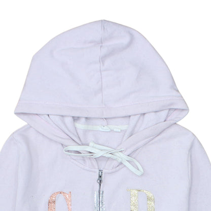 Womens UK Size M Gap Pink Full Zip Hoodie