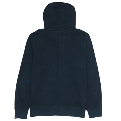 Nike Boys Black Full Zip Hoodie 13-15 Years Cotton Fleece Sportswear