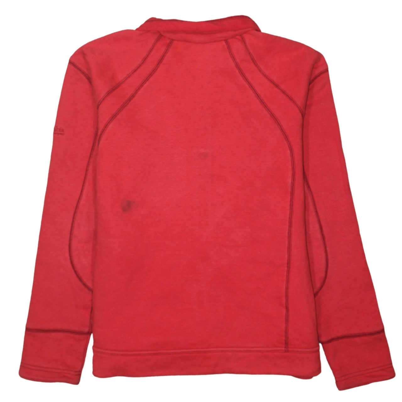 Womens UK Size L Columbia Red Hiking Walking Gym & Training Jacket