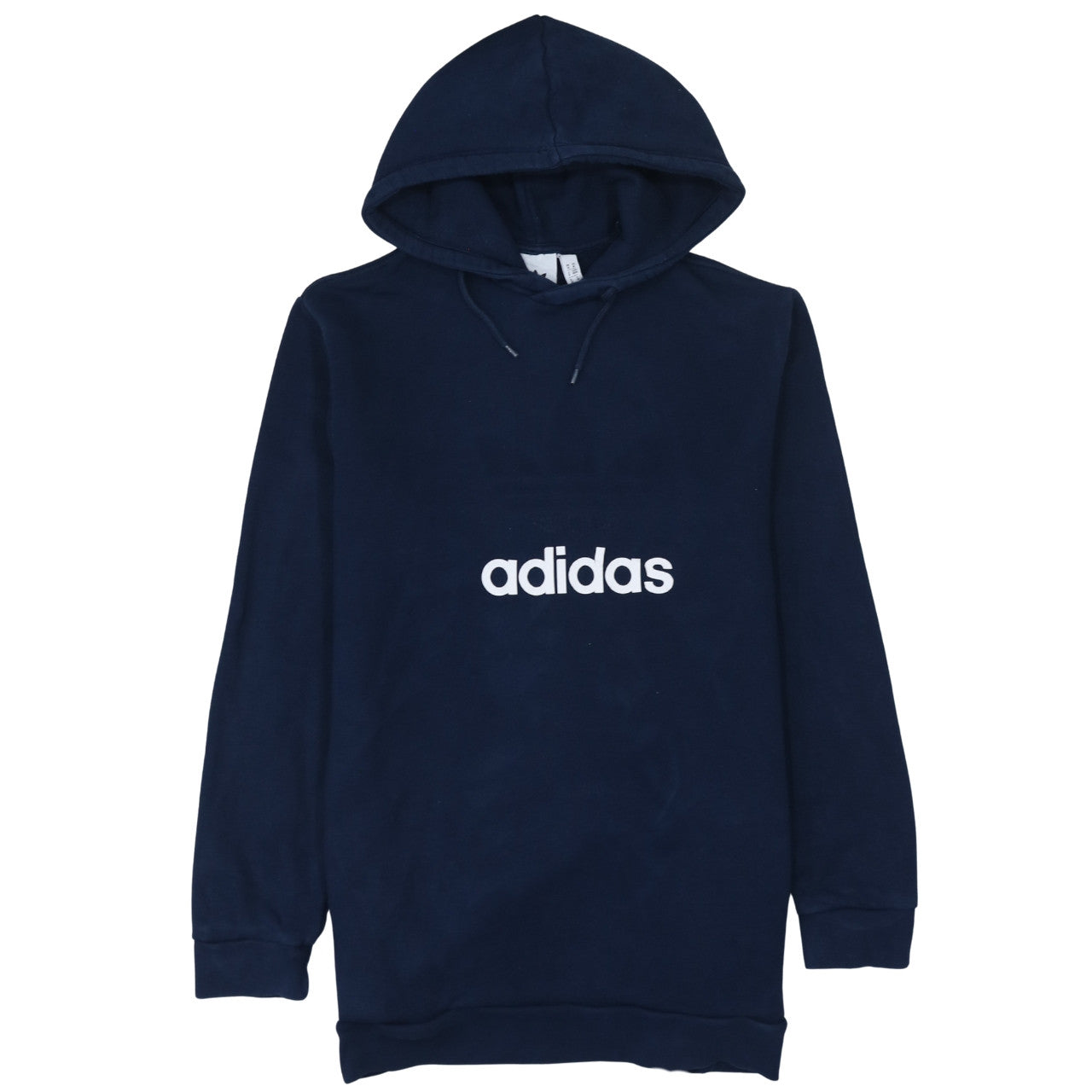Mens UK Size M adidas Blue Pullover Hoodie