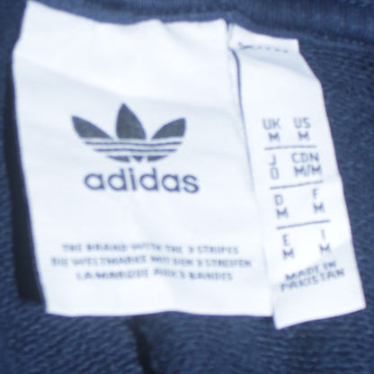Mens UK Size M adidas Blue Pullover Hoodie