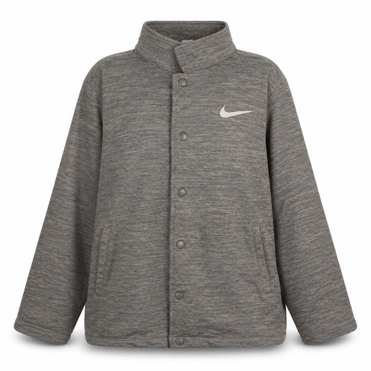 Nike Womens Grey Therma-Fit L Sports Jacket Water Resistant Lined