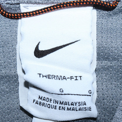 Nike Womens Grey Therma-Fit L Sports Jacket Water Resistant Lined