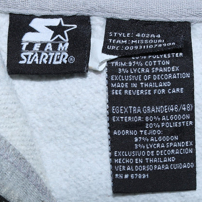 Mens UK Size XL Starter Grey Pullover Hoodie