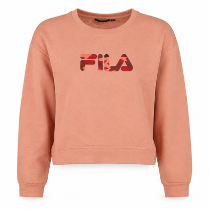 Fila Womens Pink Crew Neck Pullover Sweatshirt M