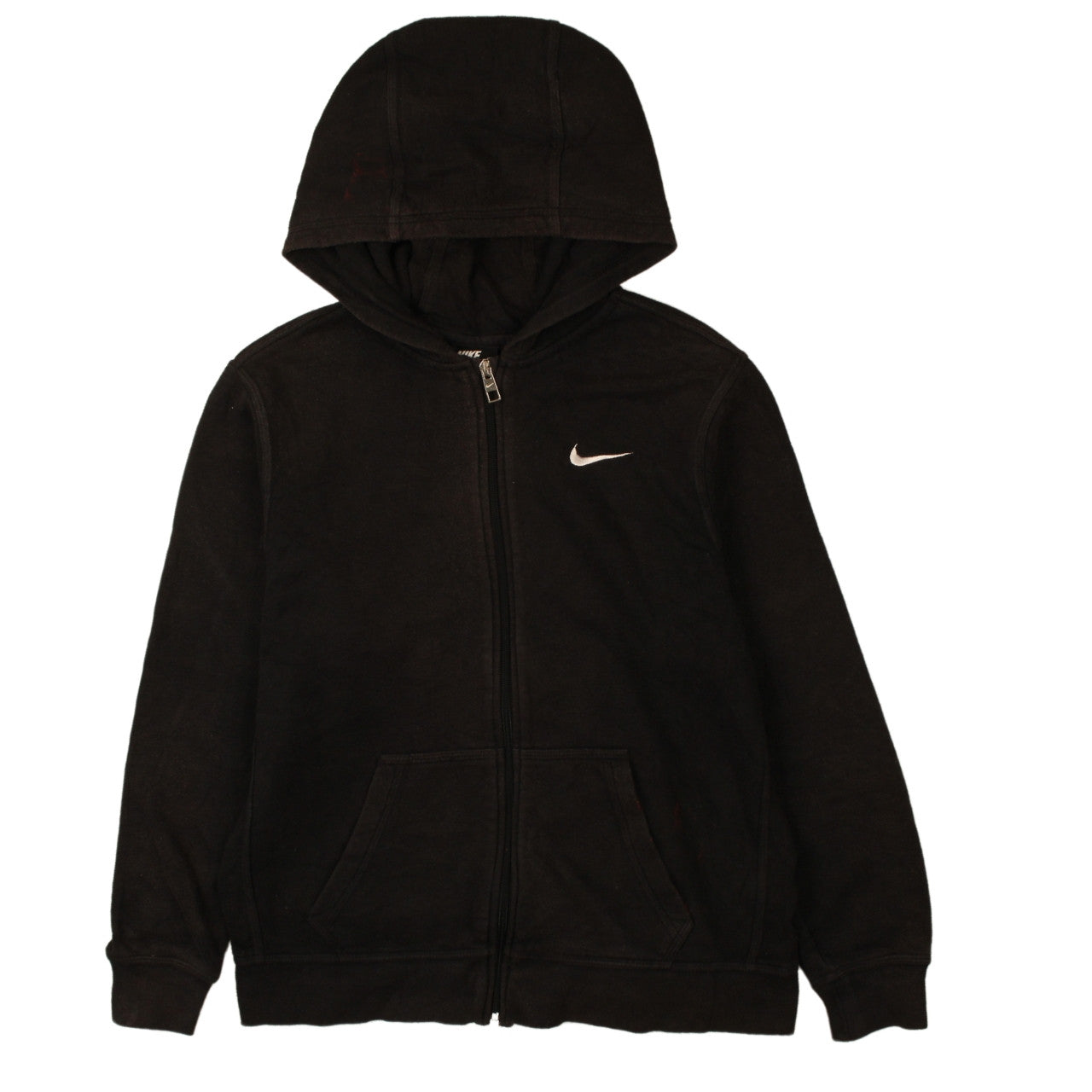 Nike Boys Black Full Zip Fleece Hoodie XL 13-15 Years Sportswear