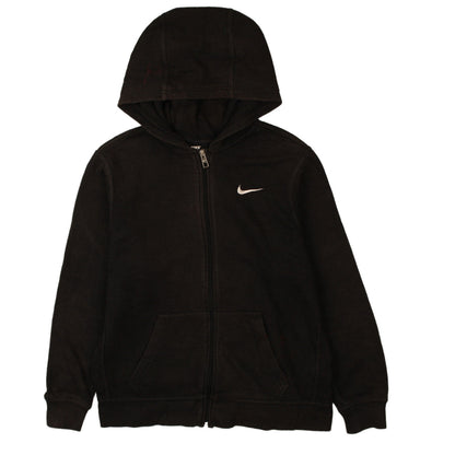 Nike Boys Black Full Zip Fleece Hoodie XL 13-15 Years Sportswear