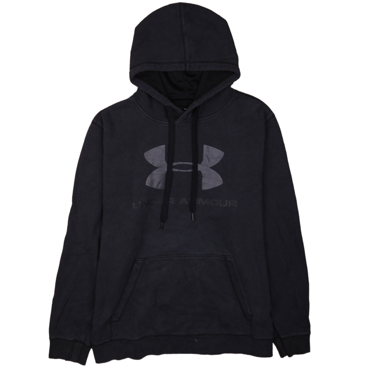 Mens UK Size 2XL Under armour Black Pullover Hoodie